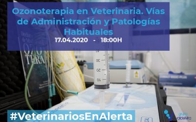 [CHARLA ONLINE] Ozonoterapia en Veterinaria. Vías de Administración y Patologías Habituales – #VeterinariosEnAlerta