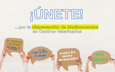 ¡Únete! Por la dispensación de Medicamentos en Centros Veterinarios