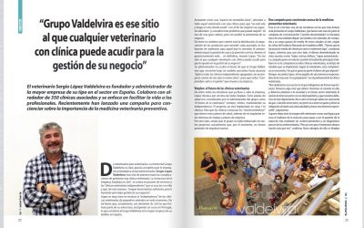 Grupo Valdelvira ha aparecido en el numero 44 de la revista IM Veterinaria.